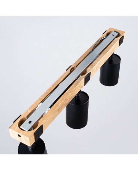 Plafon FAGER 3 czarny Sollux SL.1345