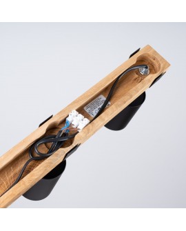 Plafon FAGER 3 czarny Sollux SL.1345