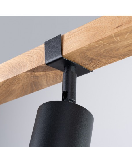 Plafon FAGER 3 czarny Sollux SL.1345