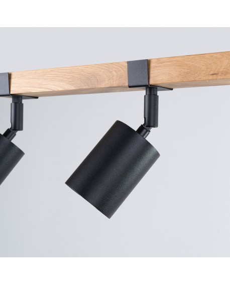 Plafon FAGER 3 czarny Sollux SL.1345