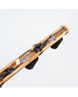 Plafon FAGER 4L czarny Sollux SL.1346