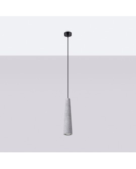 Lampa wisząca ELECTRA beton Sollux SL.1347