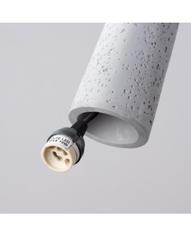 Lampa wisząca ELECTRA beton Sollux SL.1347