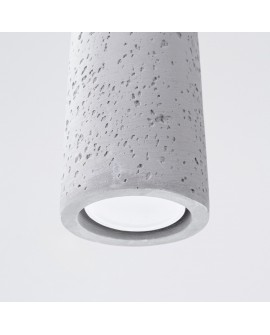 Lampa wisząca ELECTRA beton Sollux SL.1347