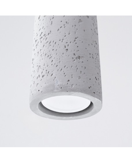 Lampa wisząca ELECTRA beton Sollux SL.1347