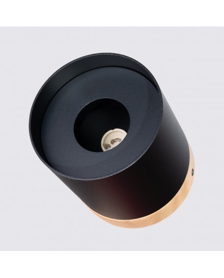 Plafon RIF czarny Sollux SL.1349