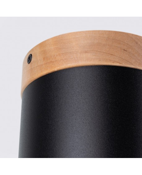 Plafon RIF czarny Sollux SL.1349