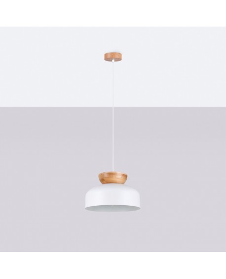 Lampa wisząca MARION biała Sollux SL.1350