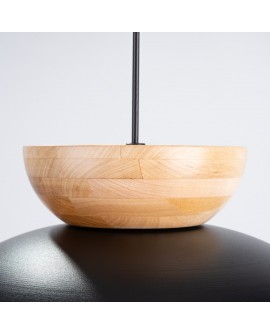 Lampa wisząca MARION czarna Sollux SL.1351