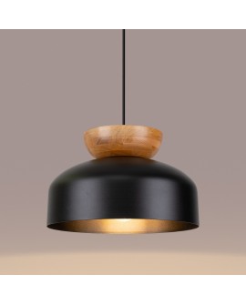 Lampa wisząca MARION czarna Sollux SL.1351