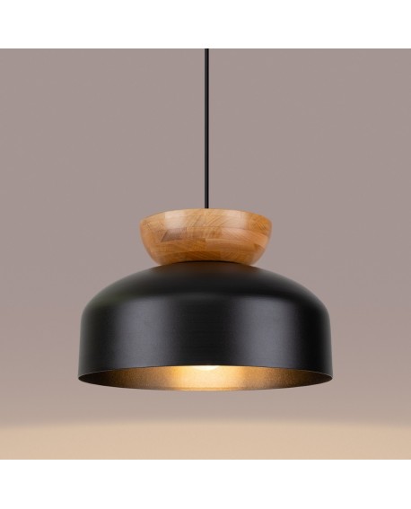 Lampa wisząca MARION czarna Sollux SL.1351