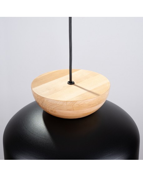 Lampa wisząca MARION czarna Sollux SL.1351