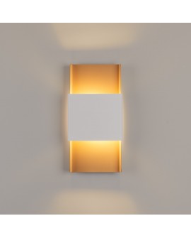 Kinkiet DURLIN złoty/biały Sollux SL.1353