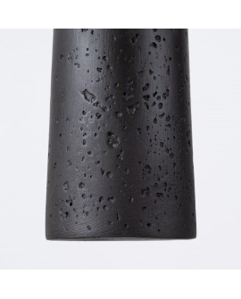 Lampa wisząca ELECTRA czarna beton Sollux SL.1355