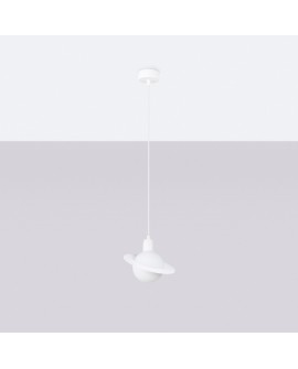 Lampa wisząca HYPERION 1 biały Sollux SL.1356