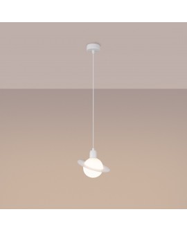 Lampa wisząca HYPERION 1 biały Sollux SL.1356