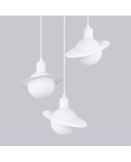 Lampa wisząca HYPERION 3P biały Sollux SL.1357