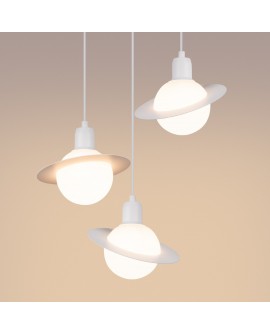 Lampa wisząca HYPERION 3P biały Sollux SL.1357