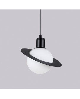 Lampa wisząca HYPERION 1 czarny Sollux SL.1358