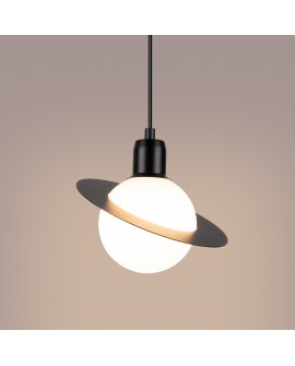 Lampa wisząca HYPERION 1 czarny Sollux SL.1358