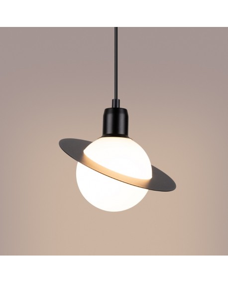 Lampa wisząca HYPERION 1 czarny Sollux SL.1358