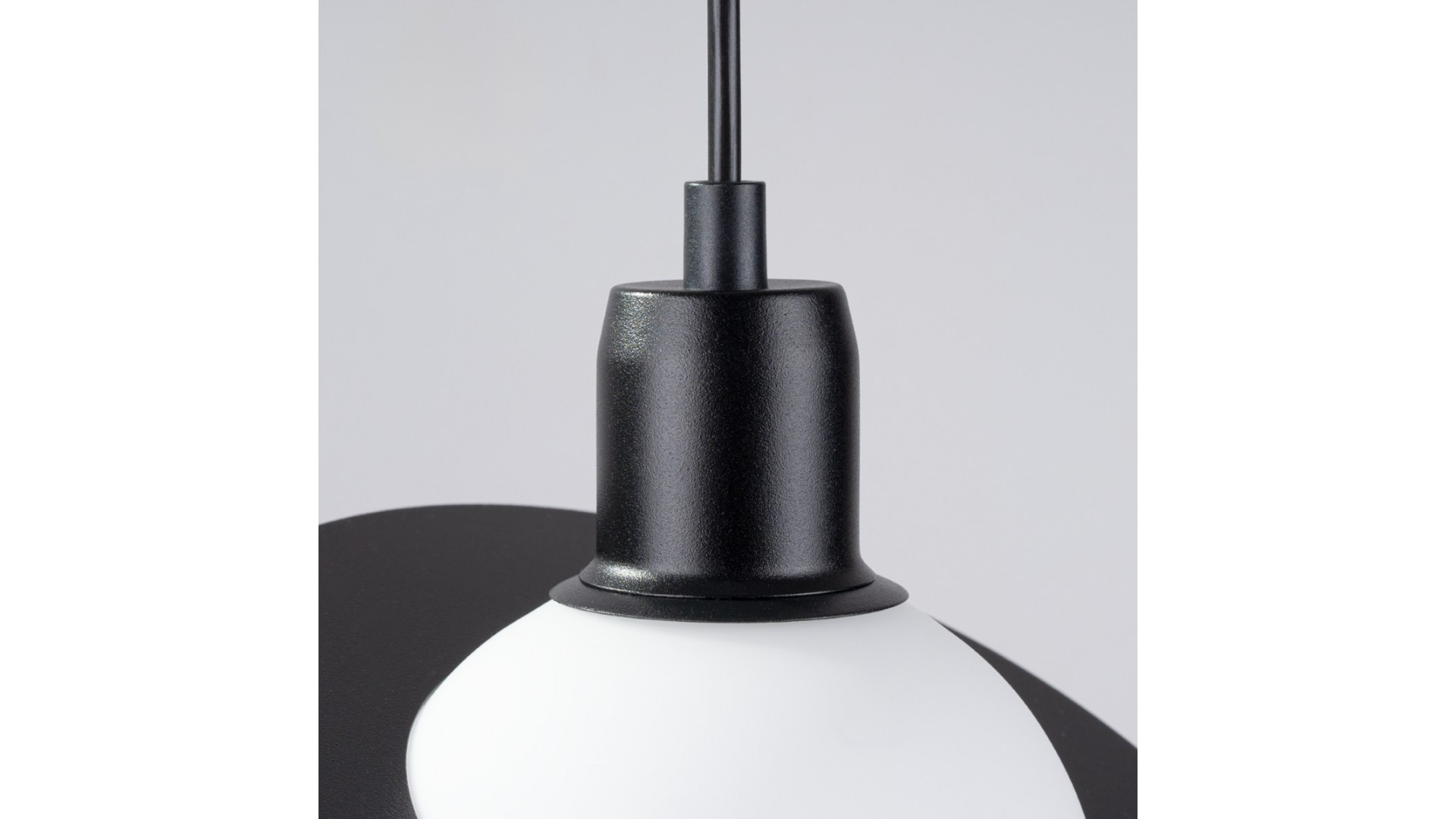 Lampa wisząca HYPERION 1 czarny Sollux SL.1358