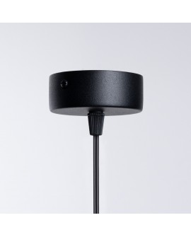 Lampa wisząca HYPERION 1 czarny Sollux SL.1358