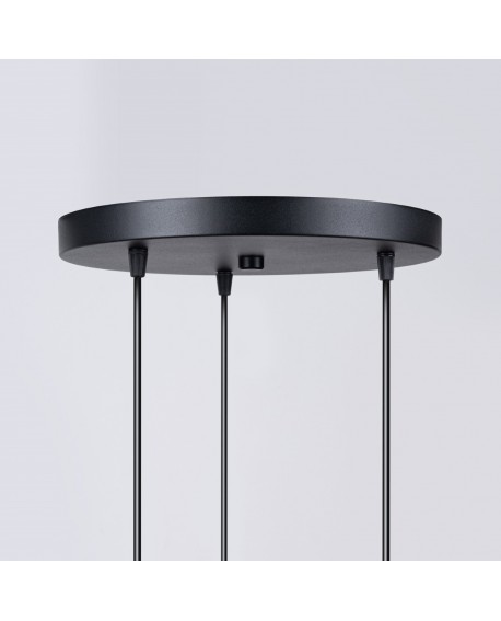 Lampa wisząca HYPERION 3P czarny Sollux SL.1359