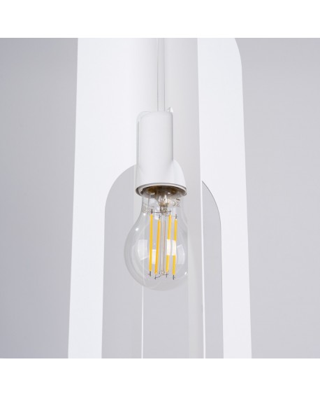 Lampa wisząca NICUS 1 biała Sollux SL.1360