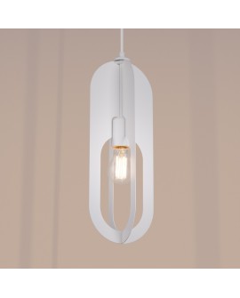 Lampa wisząca NICUS 1 biała Sollux SL.1360