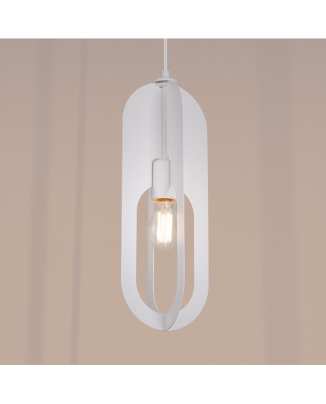 Lampa wisząca NICUS 1 biała Sollux SL.1360