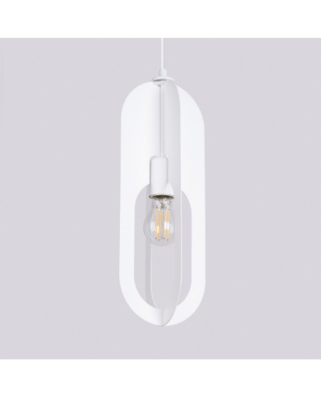 Lampa wisząca NICUS 1 biała Sollux SL.1360