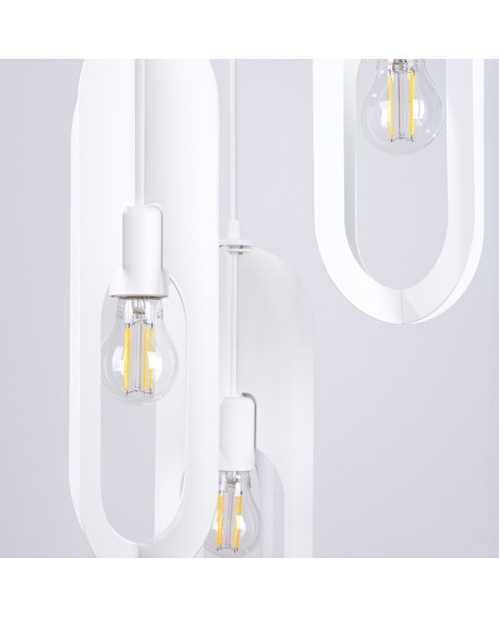 Lampa wisząca NICUS 3P biała Sollux SL.1361