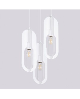 Lampa wisząca NICUS 3P biała Sollux SL.1361