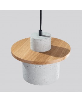 Lampa wisząca MAB beton Sollux SL.1363