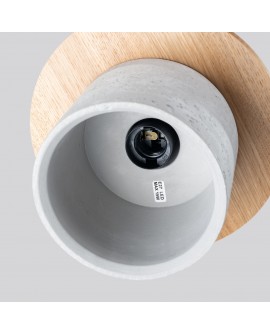 Lampa wisząca MAB beton Sollux SL.1363