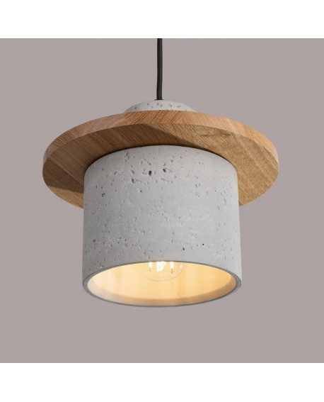 Lampa wisząca MAB beton Sollux SL.1363