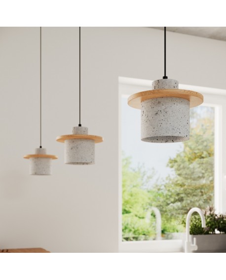 Lampa wisząca MAB beton Sollux SL.1363
