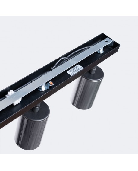 Plafon WINX 3 czarny/chrom Sollux SL.1368