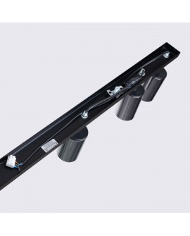 Plafon WINX 6L czarny/chrom Sollux SL.1372