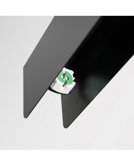 Lampa wisząca SPARK czarna Sollux SL.1395