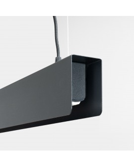 Lampa wisząca SPARK czarna Sollux SL.1395