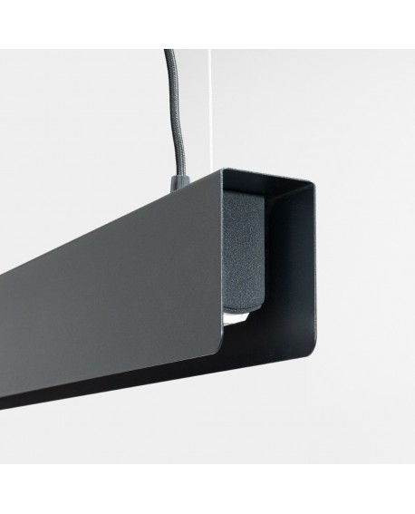 Lampa wisząca SPARK czarna Sollux SL.1395