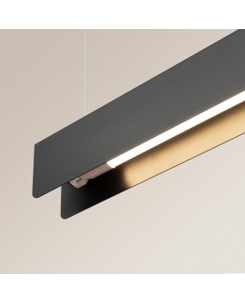 Lampa wisząca SPARK czarna Sollux SL.1395