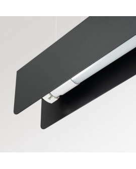 Lampa wisząca SPARK czarna Sollux SL.1395