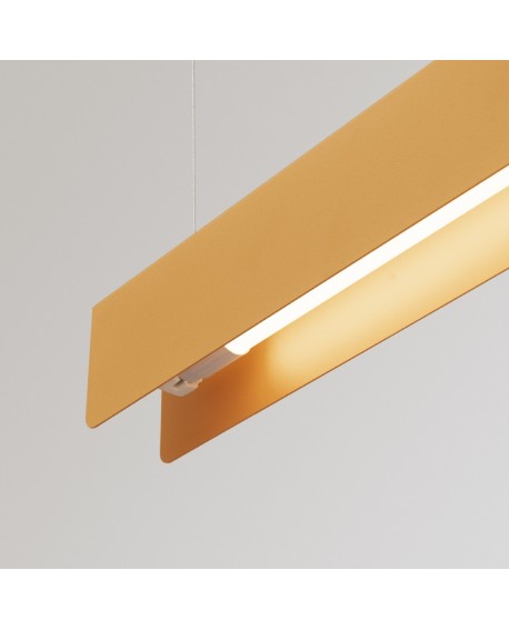 Lampa wisząca SPARK złota Sollux SL.1396