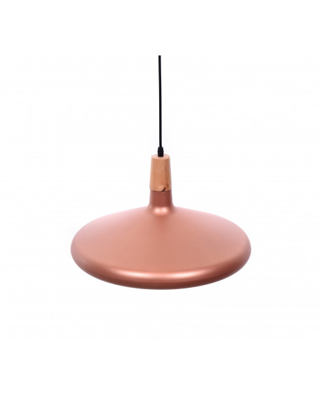 NOWOCZESNA LAMPA WISZĄCA SKANDYNAWSKA ZWIS RÓŻOWE ZŁOTO BAFIDO C1