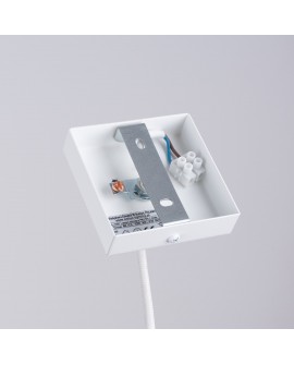 Lampa wisząca PRYSM 1 biała Sollux SL.1397