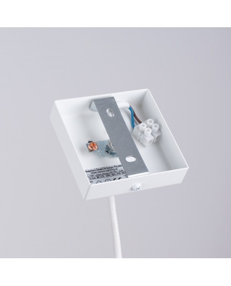 Lampa wisząca PRYSM 1 biała Sollux SL.1397