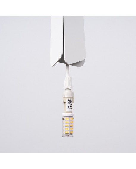 Lampa wisząca PRYSM 1 biała Sollux SL.1397